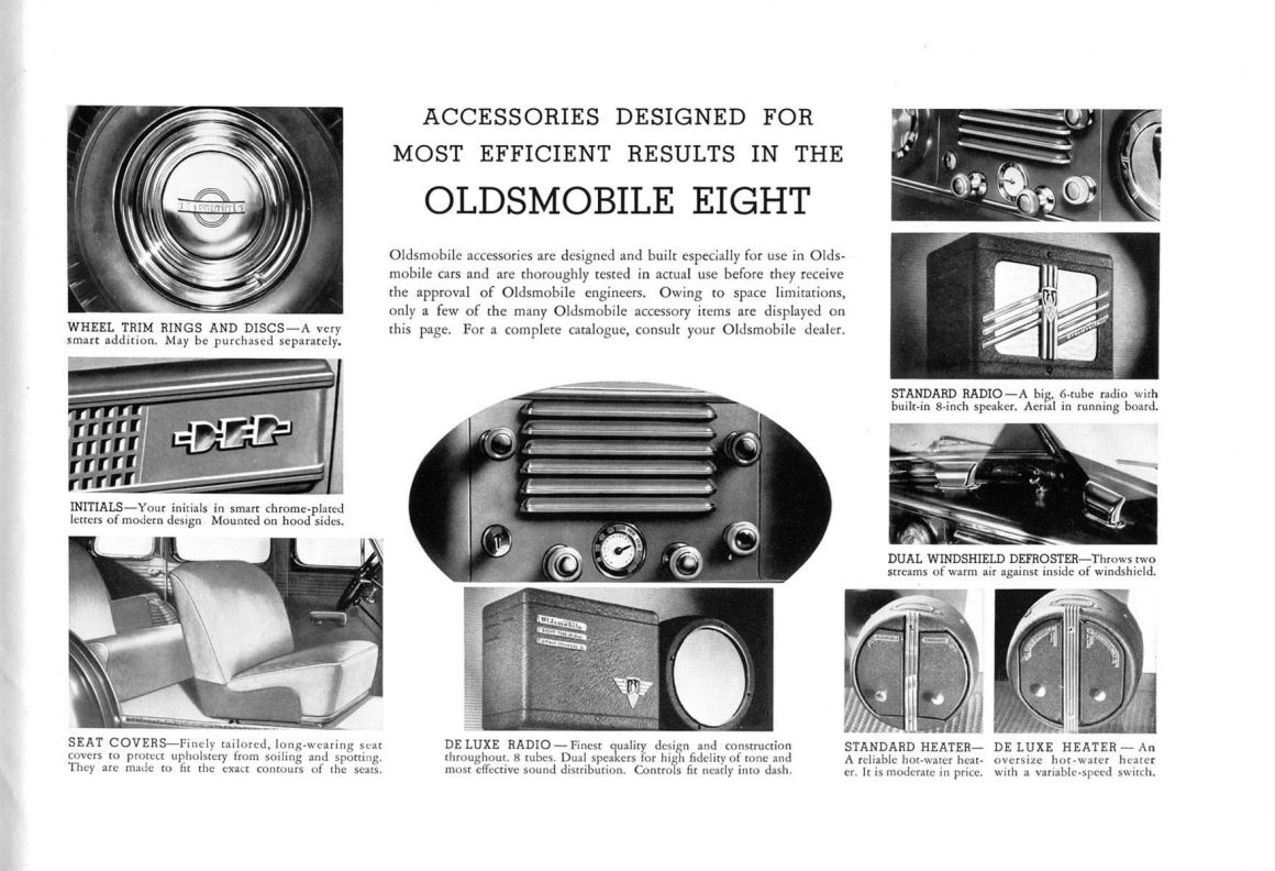 1937 Oldsmobile Eight Brochure Page 29